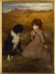 J.Archer, ¿Qué mano tomarás? / Pintura, 1877